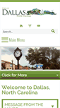 Mobile Screenshot of dallasnc.net